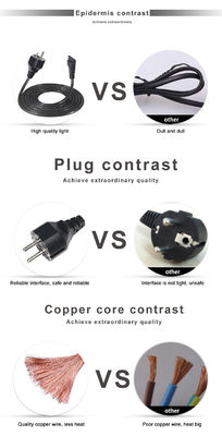 1.8M VDE CEE 77 UE a C5 Cable di alimentazione per computer portatile