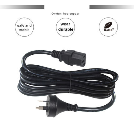 220V Femminile 3X1.0MM Cavo 240V Saa Plug Computer Power Cord Australia A C13