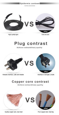 220V Femminile 3X1.0MM Cavo 240V Saa Plug Computer Power Cord Australia A C13