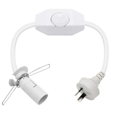 Cavo H03VVh2-F 2G*0.75mm2 Dimmer per lampada salina e cavo di alimentazione E14 con spina Australia