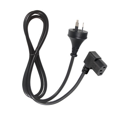 90 gradi angolo retto C13 a SAA 3Pin cavo di alimentazione H05VV-F 3G*0.75mm2 1.2M per monitor PC
