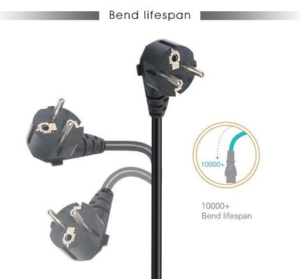 Cable di alimentazione a presa di blocco Pse Pdu con connettore Schuko CEE 77 a IEC15 ricaricabile