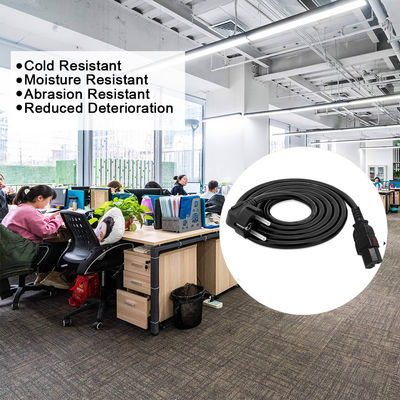 Cavo di alimentazione Schuko CEE 7/7 a IEC C15 250V 16A 3m