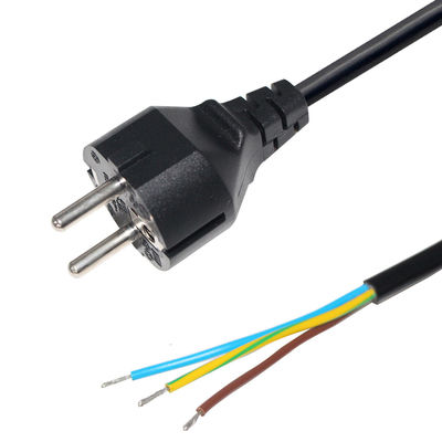 Cee 7/7 Cord 16A Plug Power Female To Male Schuko Estensione cavo europeo 2 metri