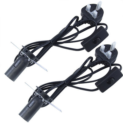 UK Plug E14 Salt Lamp Power Cord con 303 Switch 1.2M