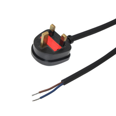H05vv-f 3*0,5mm2/0,75mm2 IEC Female End Type UK 3 Prong Cable for Desktop PDU Connector
