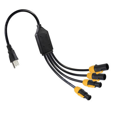 PowerCON True1 connettore 4 Y Splitter Iec Corde di presa elettrica estensione Pdu Usa cavo di alimentazione