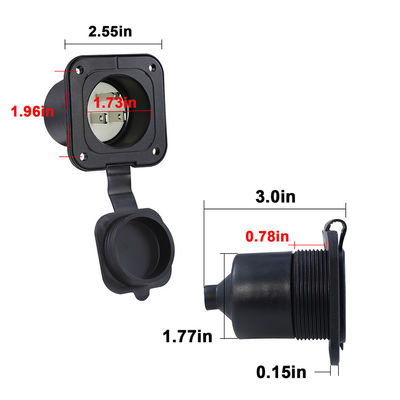 NEMA 5-15R Corde di alimentazione del convertitore impermeabile 1M 15A 125V