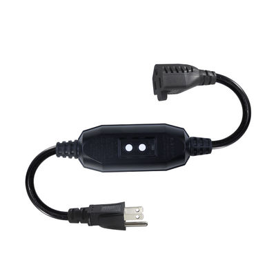 GFCI NEMA 515P a 515R Corde di alimentazione CA per PC Cavo di alimentazione per computer portatili 4 piedi filo di estensione nero