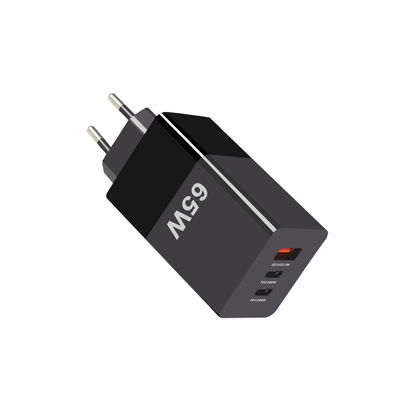 USB-C PD3.0 inserzione cieca 65w Gan caricabatterie Adapter di caricabatterie a parete