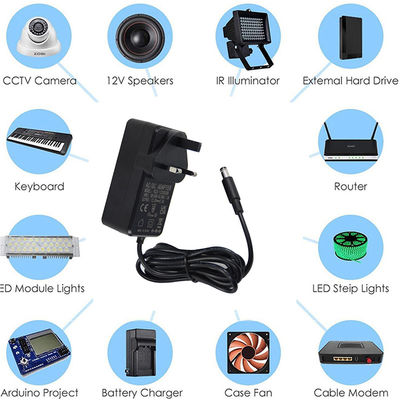 12V Universal Power Supply Adapter 1A 5A 3A Collegamento a parete tipo AC a DC
