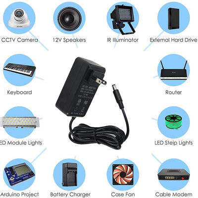 12V Universal Power Supply Adapter 1A 5A 3A Collegamento a parete tipo AC a DC