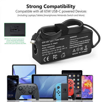 24V 5A caricabatterie portatili da 100w per computer portatili USB tipo C