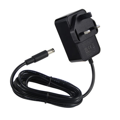 12V 1.5A British Ac To DC 5.5*2.1 5.5*2.5mm Adapter di alimentazione con certificato ROHS
