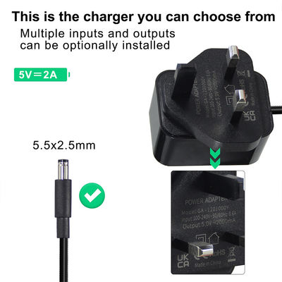 12V 1A Adaptore di alimentazione 12W 12V 1000mA per UE US UK AU
