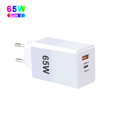 EU US UK AU GaN 140w 120w 65W 45w Caricabatterie portatili USB C con funzione QC2.0