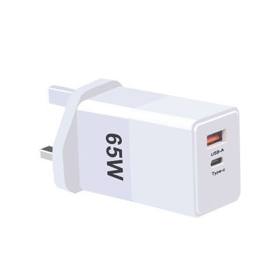 EU US UK AU GaN 140w 120w 65W 45w Caricabatterie portatili USB C con funzione QC2.0