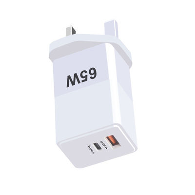 EU US UK AU GaN 140w 120w 65W 45w Caricabatterie portatili USB C con funzione QC2.0