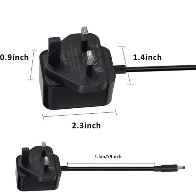 5V 2A LED Strip Light Adapter di alimentazione Funzione di protezione Protezione da cortocircuito
