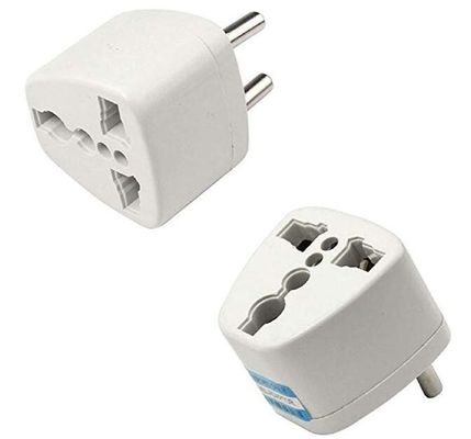 Adattatore da spina europea a spina inglese 250V 10A ABS+Rame per viaggi