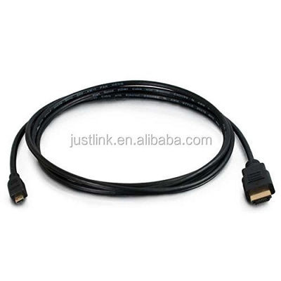 Alta velocità 5FT 1.5M V1.4 Male To Male HDMI To Micro HDMI Cavo per HDTV PS3 XBOX 3D LCD