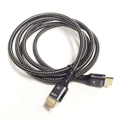 Cable HDMI a velocita' elevata 4K 8K UHD a treccia di nylon 2.1 per un'esperienza di visualizzazione ottimale