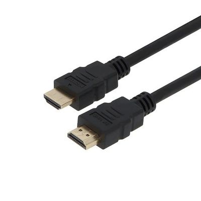 1M-30M Cavo HDMI nero 4K con schermatura a treccia 24k dorato maschio-maschio 2.0 3D 60Hz
