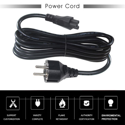 1.5M VDE CEE Euro Plug Cable IEC Computer Eu Male Shucko 10A Cordone di alimentazione Ac Ad Adapter Schuko C5
