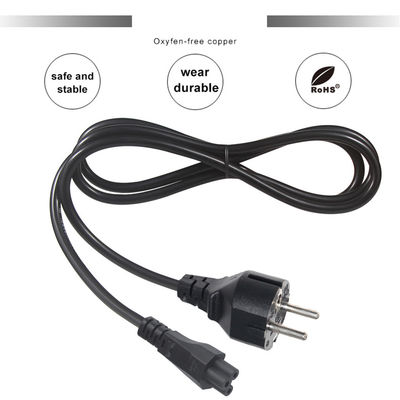1.5M VDE CEE Euro Plug Cable IEC Computer Eu Male Shucko 10A Cordone di alimentazione Ac Ad Adapter Schuko C5