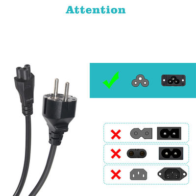 1.5M VDE CEE Euro Plug Cable IEC Computer Eu Male Shucko 10A Cordone di alimentazione Ac Ad Adapter Schuko C5