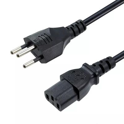 Swiss Plugs Cable di alimentazione Plug Main Cabling Svizzera Plug Nero/bianco 250V Swiss Plugs Cord di alimentazione