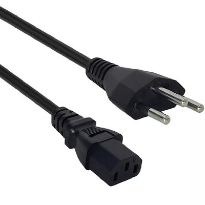 Swiss Plugs Cable di alimentazione Plug Main Cabling Svizzera Plug Nero/bianco 250V Swiss Plugs Cord di alimentazione