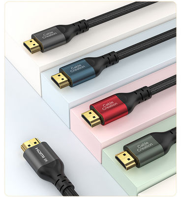 48 Gbps 8K60Hz 4K120Hz 8K HDMI 2.1 cavo HDMI2.1 M a M cavo con giacca in PVC