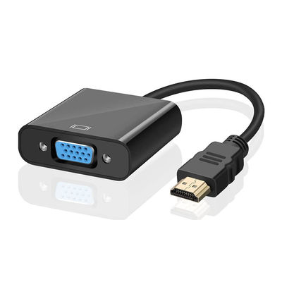 1080P HDMI a VGA Converter Adapter Cable per computer Video audio maschio a femmina