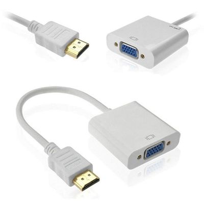 1080P HDMI a VGA Converter Adapter Cable per computer Video audio maschio a femmina