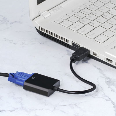 1080P HDMI a VGA Converter Adapter Cable per computer Video audio maschio a femmina