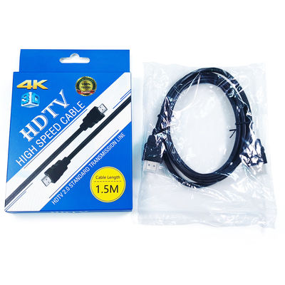 Giubbotto in PVC stampato 4K Cavo HDMI da 0,5 m fino a 30 m per video ad alta definizione per computer