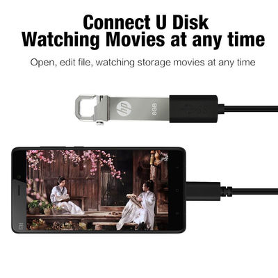 3.5MM-6.0MM Diametro esterno Proiettore Cavo HDMI USB 3.1 Tipo C a USB Tipo A