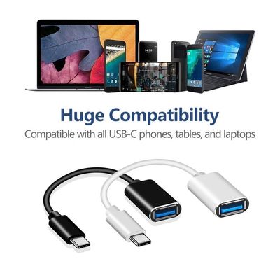 Adaptatore di cavo OTG femminile da tipo C a USB di tipo A personalizzato