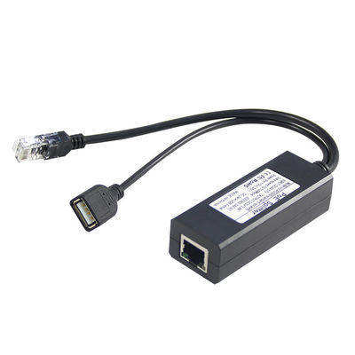 48V a 5V 2.4A PoE Splitter USB Tipo A Femminile 802.3af Power Over Ethernet Splitter