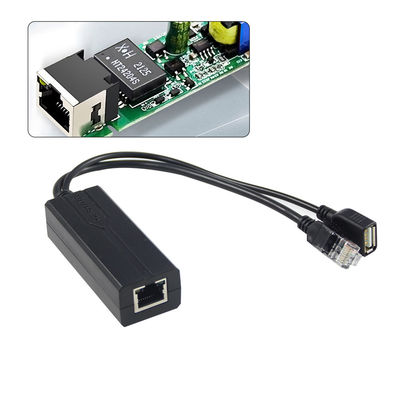 48V a 5V 2.4A PoE Splitter USB Tipo A Femminile 802.3af Power Over Ethernet Splitter