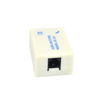 Adattatore di divisione del telefono CE ROHS certificato per la connessione ADSL utilizzando la porta RJ11 6P2C