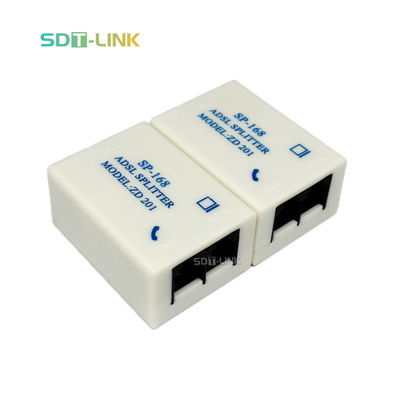 SP-168 ADSL RJ11 RJ45 Telefono a banda larga Splitter 60 Watt Potenza media 4,4 MHz Larghezza di banda