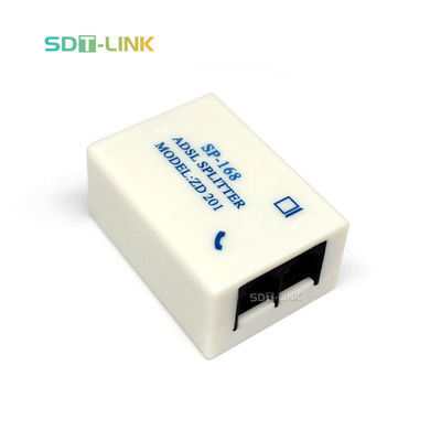 SP-168 ADSL RJ11 RJ45 Telefono a banda larga Splitter 60 Watt Potenza media 4,4 MHz Larghezza di banda