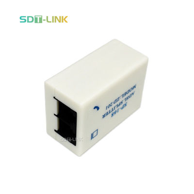 SP-168 ADSL RJ11 RJ45 Telefono a banda larga Splitter 60 Watt Potenza media 4,4 MHz Larghezza di banda