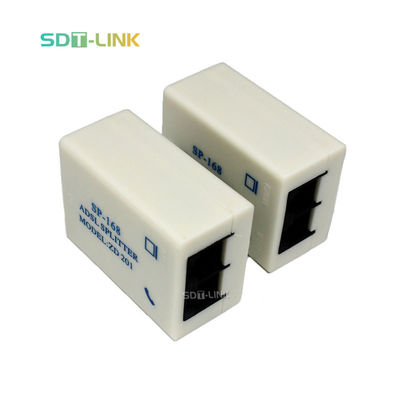SP-168 ADSL RJ11 RJ45 Telefono a banda larga Splitter 60 Watt Potenza media 4,4 MHz Larghezza di banda