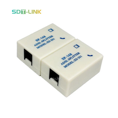 SP-168 ADSL RJ11 RJ45 Telefono a banda larga Splitter 60 Watt Potenza media 4,4 MHz Larghezza di banda