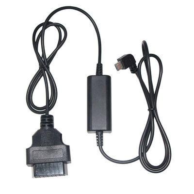 24W Micro USB Cable Connector per Gps DVR Camcorder Tablet E-dog Telefono OBD II Caricabatterie a 16 pin