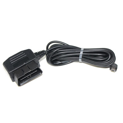24W Micro USB Cable Connector per Gps DVR Camcorder Tablet E-dog Telefono OBD II Caricabatterie a 16 pin