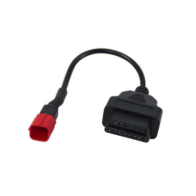 Motorcycle OBD1 to OBD2 Adapter Cable 6 Pin OBD Diagnostic Cable Lunghezza personalizzata